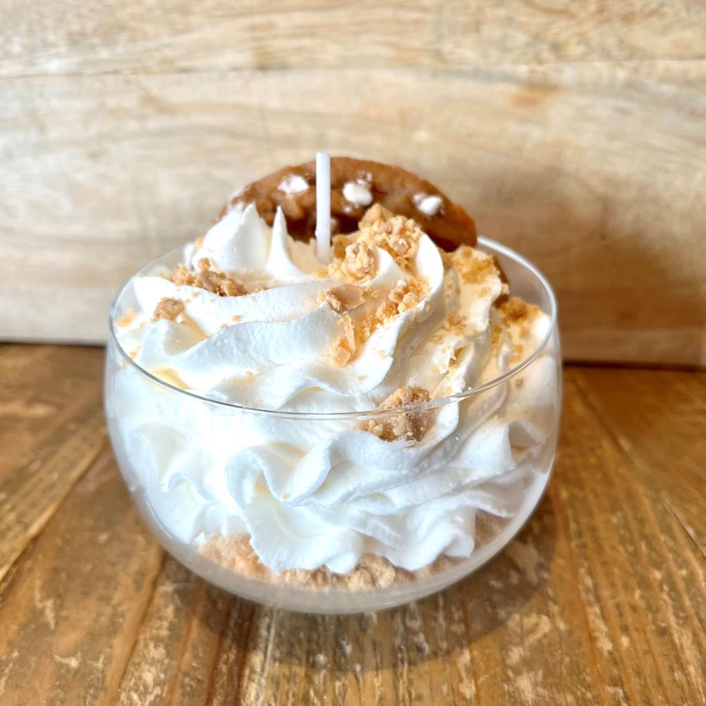 verrine chantilly cookie