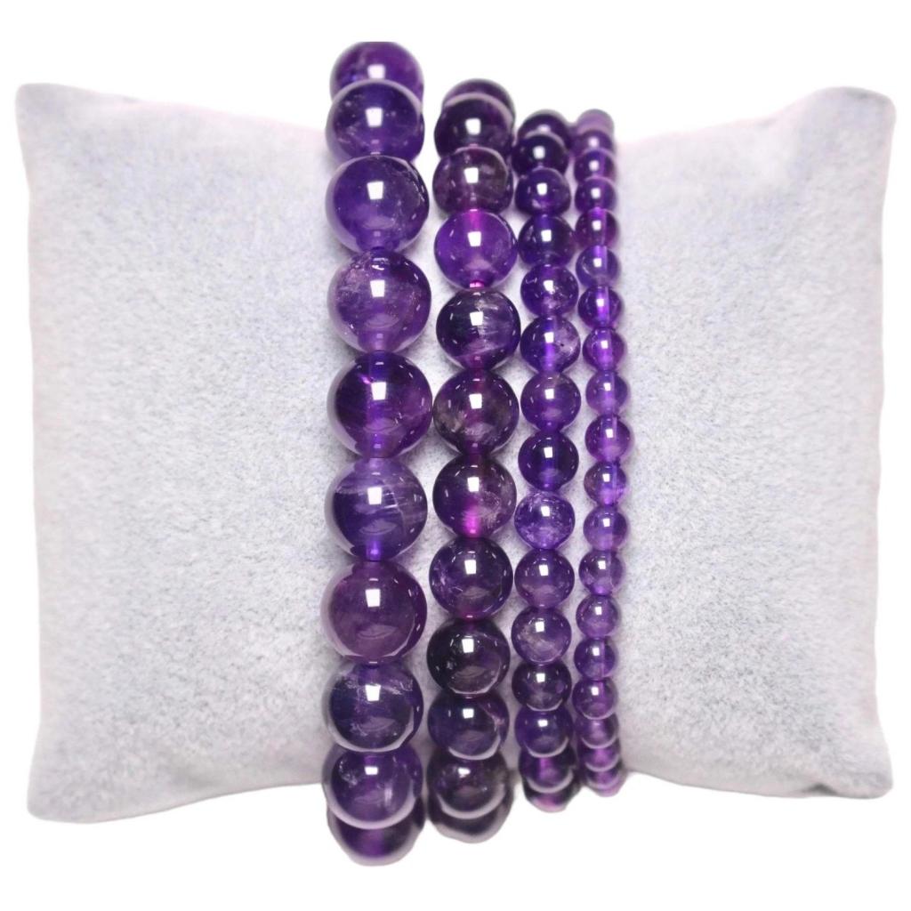 Bracelet Améthyste 6mm
