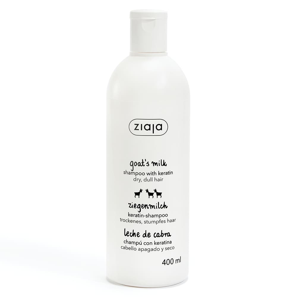 Shampoing Fortifiant à la Kératine et au Lait de Chèvre - 400ml