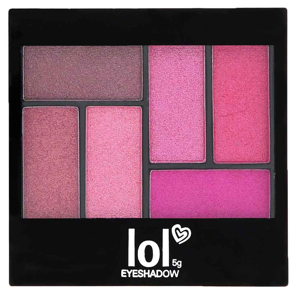 Palette Maquillage 6 Fards à paupières pink- up