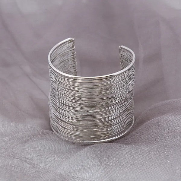 Bracelet Tressé À Enroulement De Bracelet À Fil Ouvert