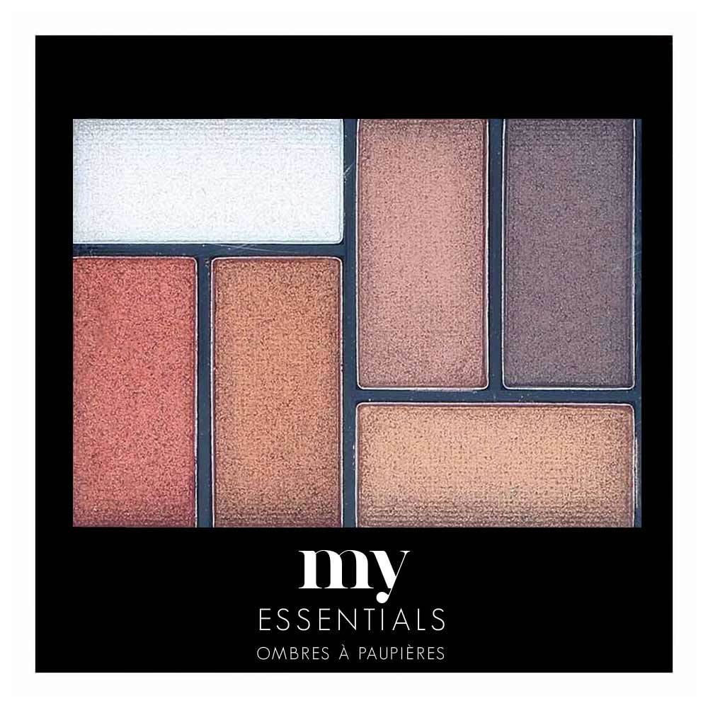 Palette Maquillage 6 Fards à paupières nude