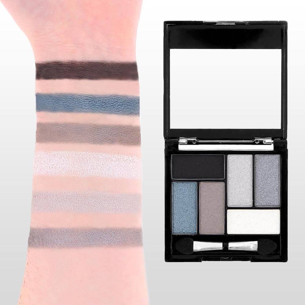 Palette Maquillage 6 Fards à paupières smokey