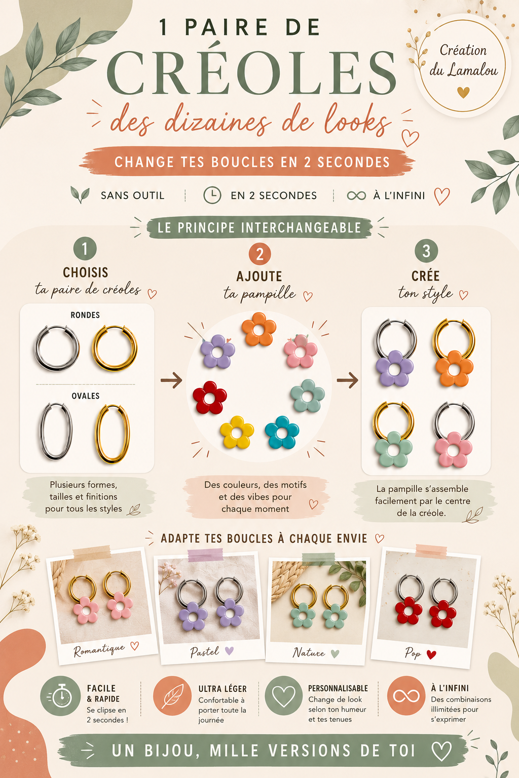 anneaux pour pampilles