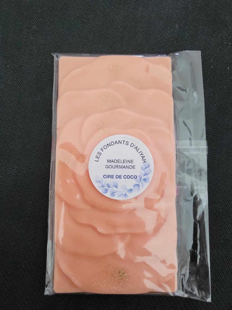 Fondant parfumé tablette chocolat/madelaine gourmande