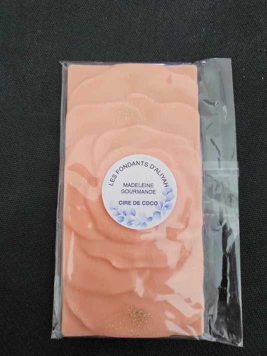 Fondant parfumé tablette chocolat/madelaine gourmande