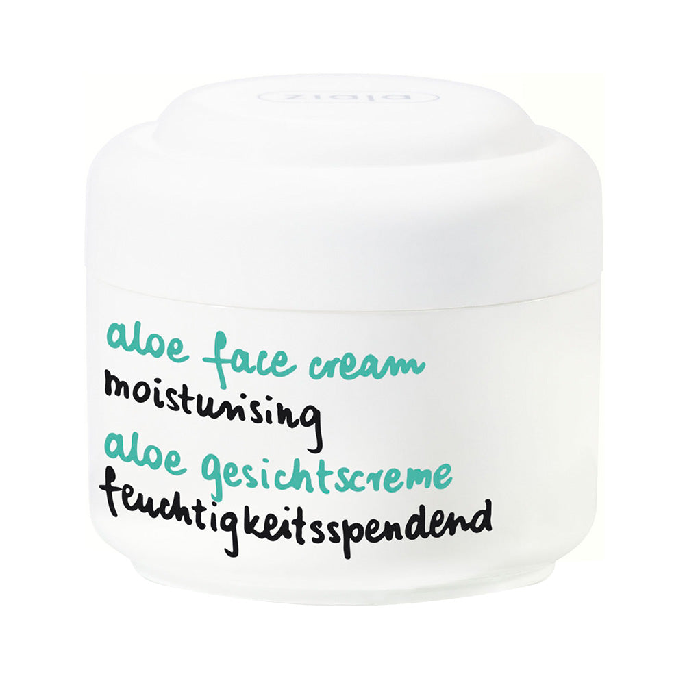 Crème Hydratante Visage pour Peau Sèche à l'Aloe Vera