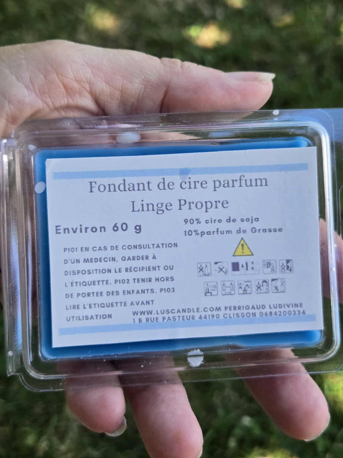 Fondant linge propre 60g