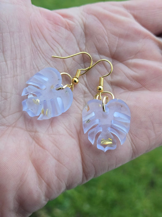 Boucles  d oreilles petite  Feuille