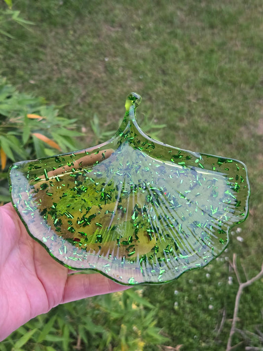 Vide poche feuille de ginkgo