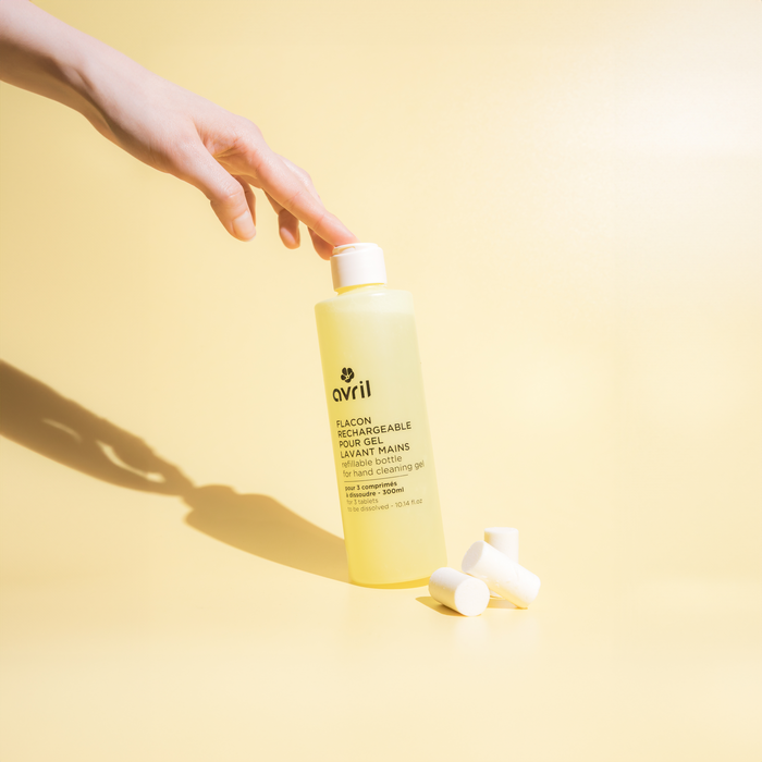 Gel lavant mains à reconstituer parfum Amande