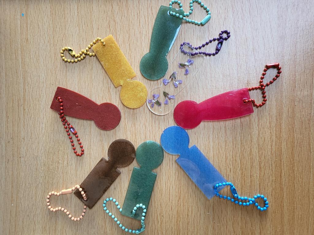 jeton porte clé chariot